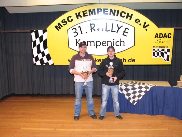 Die Gesamtsieger Frank F&auml;rber und Stefan Stroller