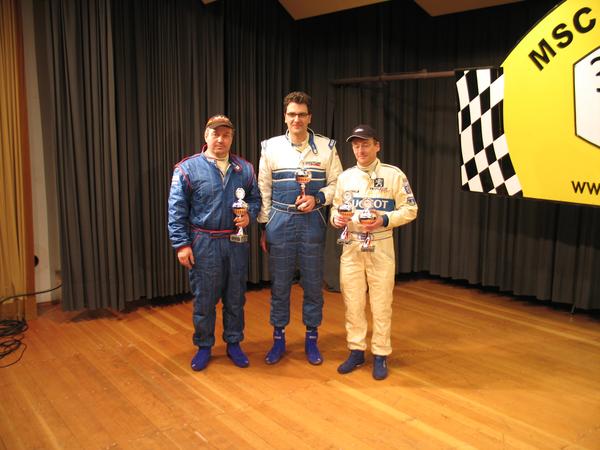Sieger der Klasse Y 15 Helmut Krings/ Andre Frederic (P1), Achim Obermeier/ Manfred Fleer (P2)