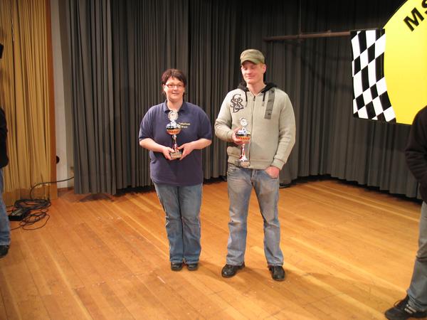 Sieger der Klasse Y 1 - 2 Marc Holtschneider/ Isabelle Brach