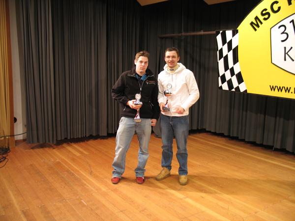 Sieger der Klasse H 12 Markus Schulz/ Christian Kopniok