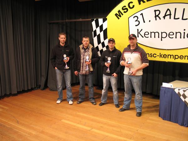 Sieger der Klasse N 5 Frank F&auml;rber/ Stefan Stoller (P1), Stefan G&ouml;ttig/ Lars Barchfeld (P2)